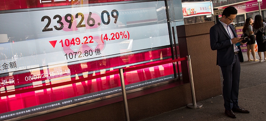 Panic Hits Asian Markets as Chinese Stock Bubble Bursts