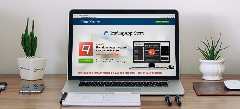 Market Research Service qbeats Launched on TradeStation's App Store