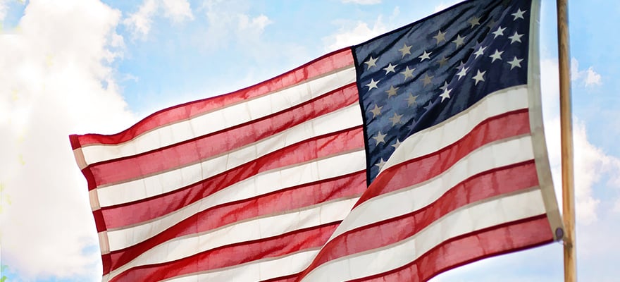 American flag, united states of America