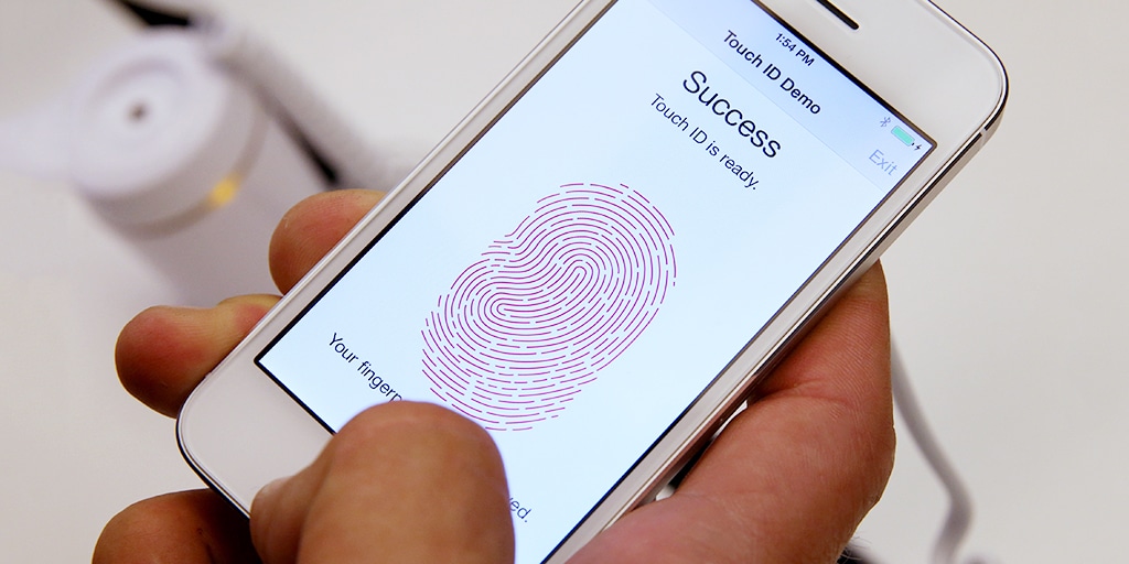iphone fingerprint scanner