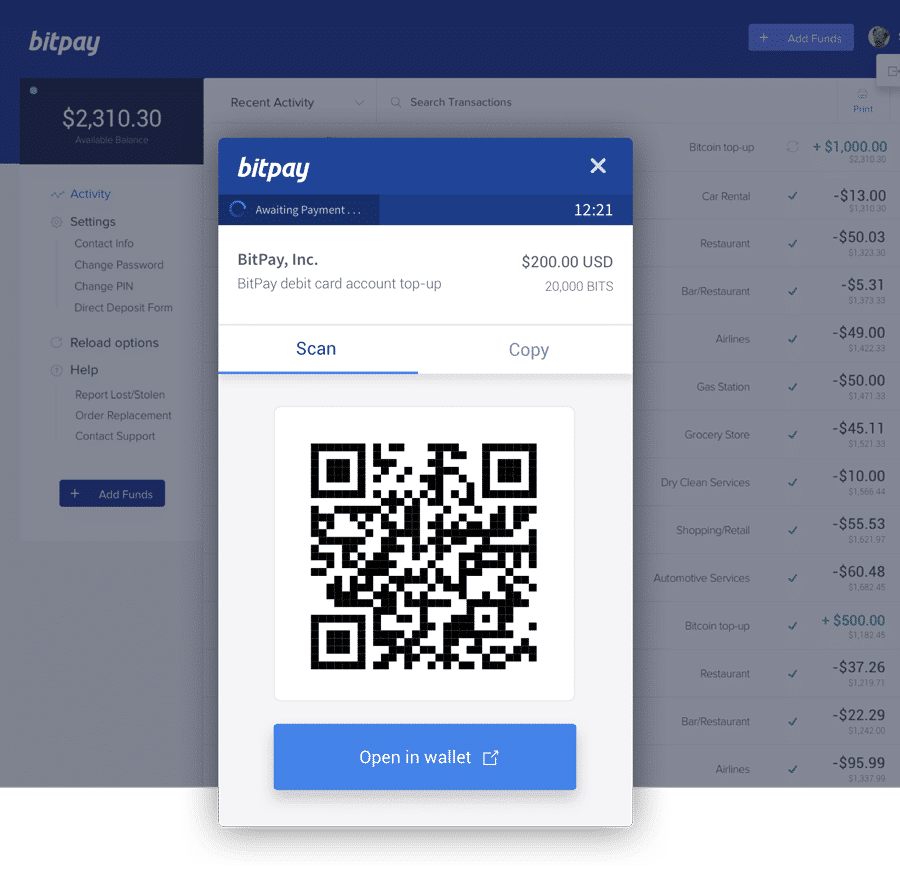 BitPay Announces Support of Multiple Blockchains