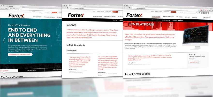 Fortex Redesigns MT4 Bridge OMX Interface via HTML5