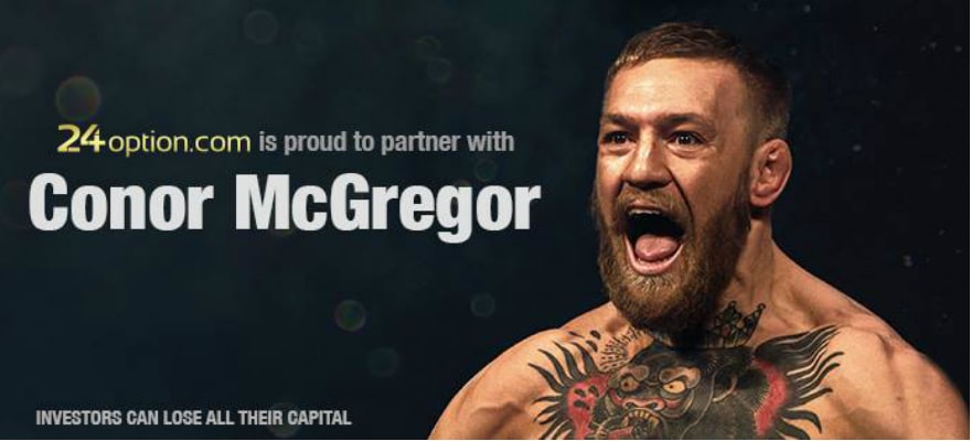 Exclusive: 24Option Signs Sponsorship Deal with "The Notorious" Conor McGregor