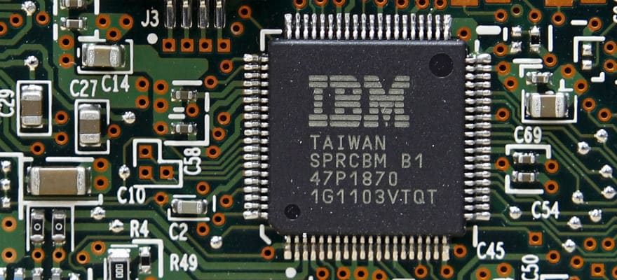 IBM CPU circuit board