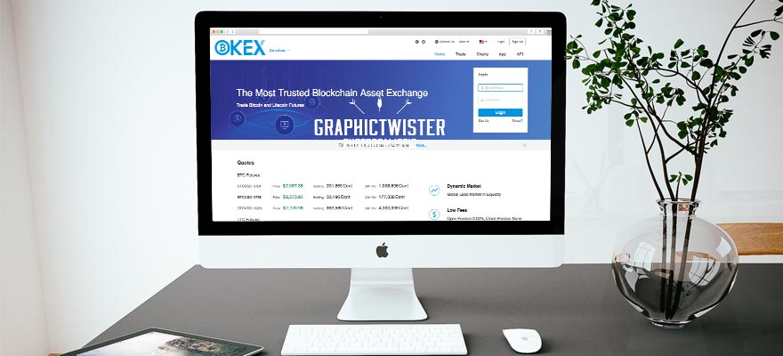 OKEx website
