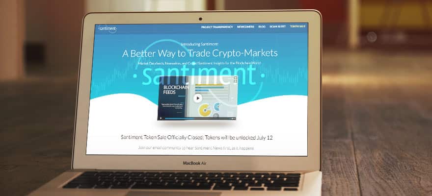 Santiment ICO Hits $10m Target Less Than 45 Seconds into Semi-public Offering