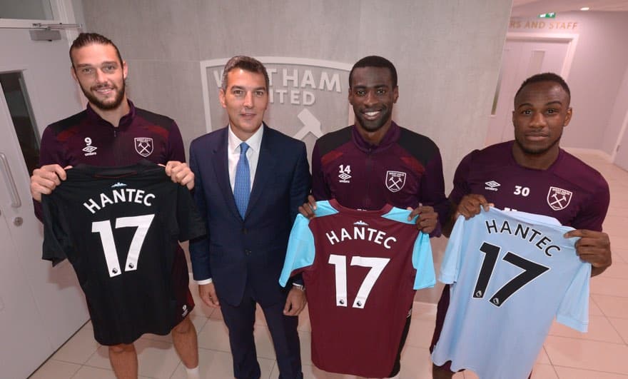 Hantec Markets Signs Three Year Deal with West Ham