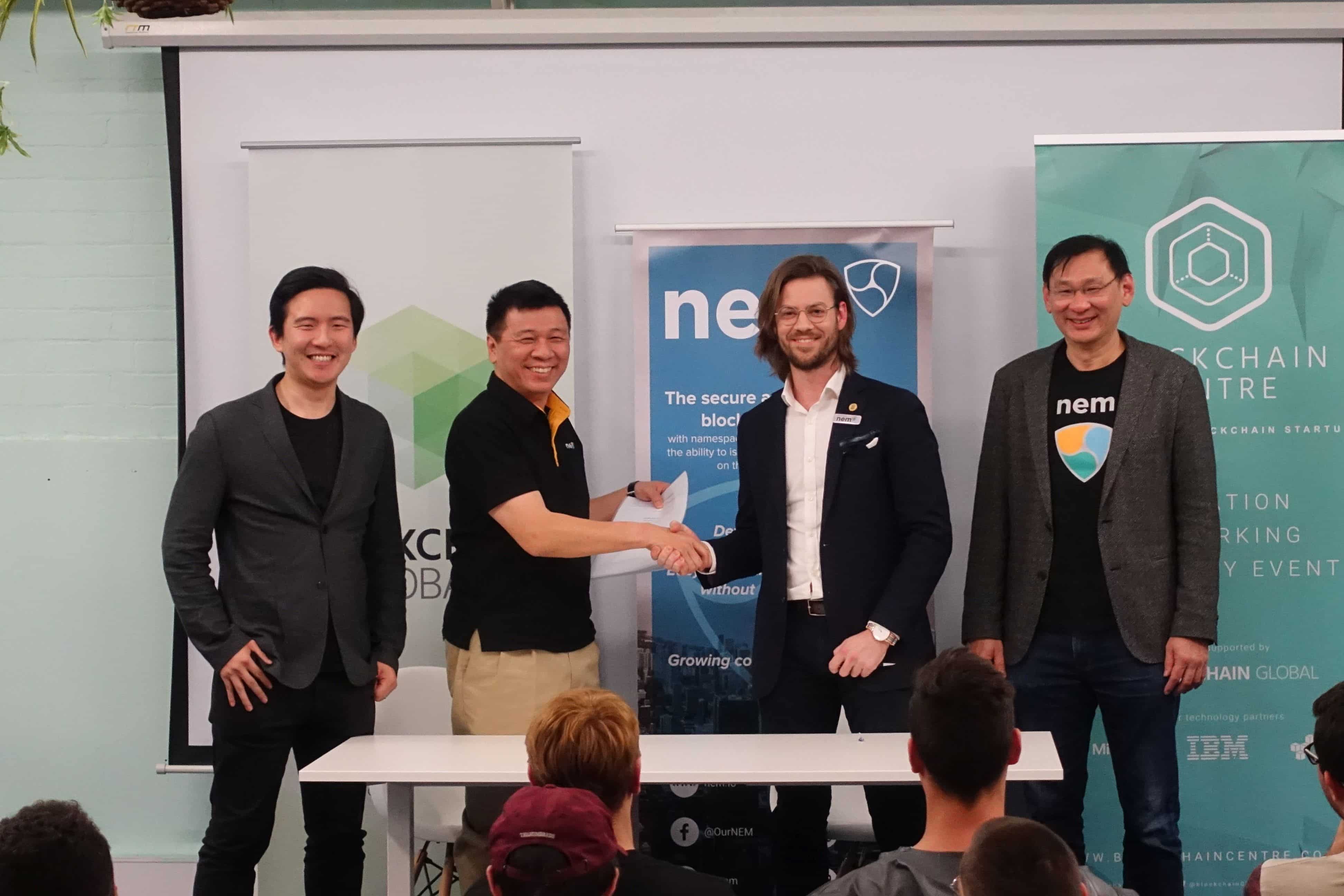 Signing of the White Label Exchange Agreement NEM