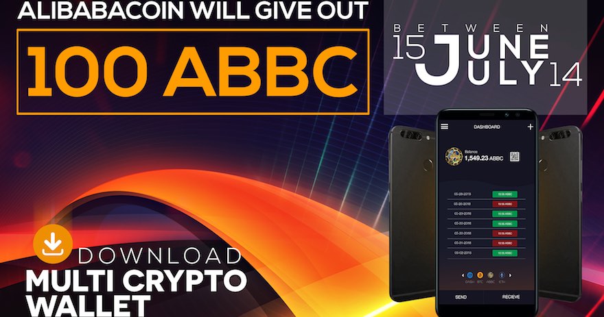 ABBC Foundation Giving Out 100 ABBC To People Downloading their Multi Crypto Wallet