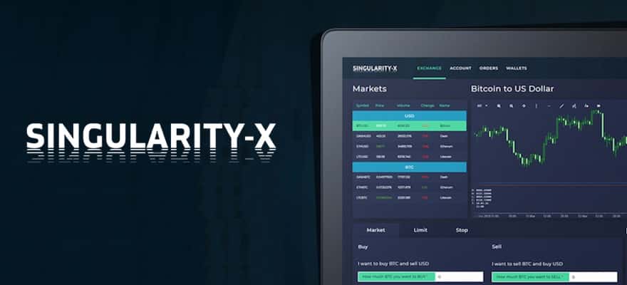 Singularity-X Launches Live Trading with Wide Range of Cryptos