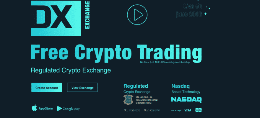 nasdaq crypto exchange dx
