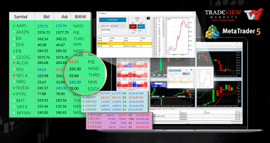 Tradeview Adds US Equity Trading to MetaTrader 5 Platform