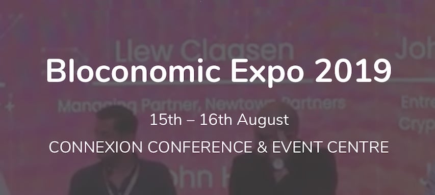 Blockchain Key Players to Gather in Bloconomic Expo 2019