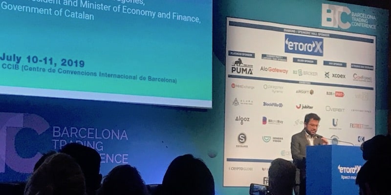 VP of Catalonia Touts Blockchain at Barcelona Trading Conference