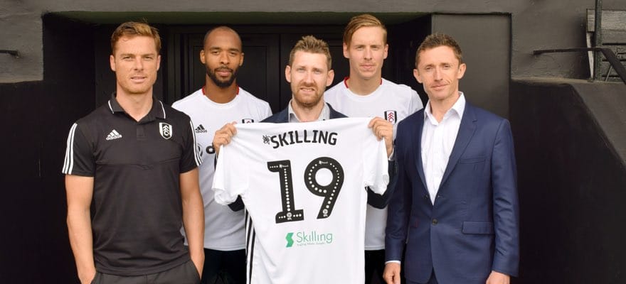 New Broker Skilling Signs Sponsorship with Fulham