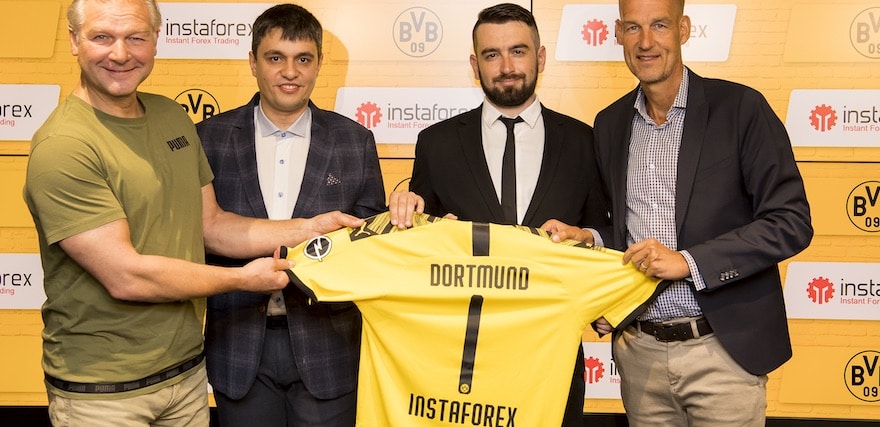 InstaForex Launches Partnership with Borussia Dortmund