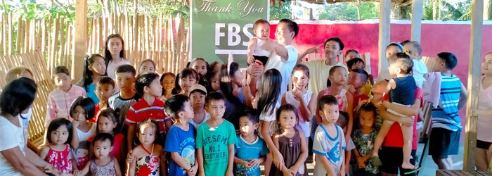 FBS Sponsors Party for Poor Children in Butuan City, the Philippines