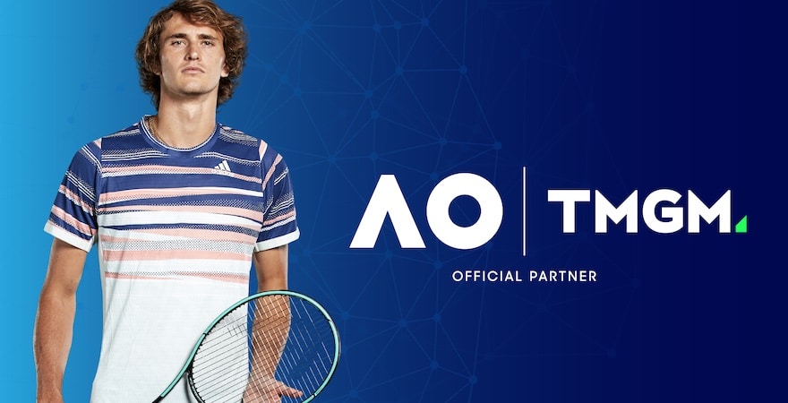 TMGM Sponsors Tennis Star, Alexander Zverev, For Australian Open 2021