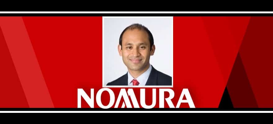 Sameer Jain Is Named Chief Information Officer of Wholesale by Nomura