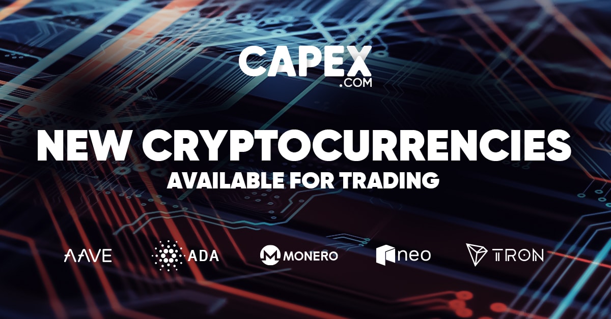 CAPEX.com Expands Cryptocurrencies Portfolio with 12 New Additions