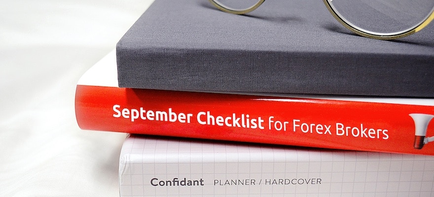 September Checklist for Forex Brokers