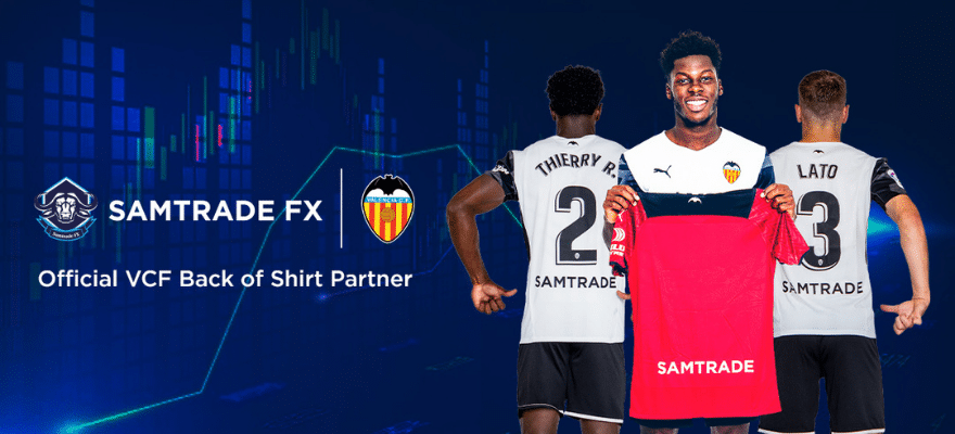 Samtrade FX Taps Spanish Football, Becomes Valencia FC Sponsor