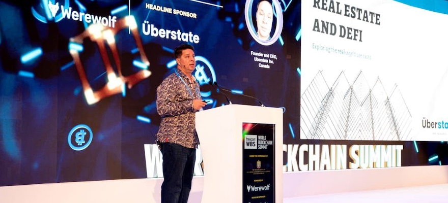 Uberstate CEO Headlines Major Sponsor Event at World Blockchain Summit in Dubai