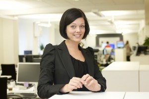 Veronica Augustsson, CEO of Cinnober