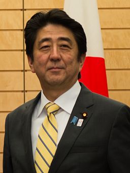 Shinzo Abe, Prime Minister, Japan